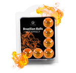 BOULES BRÉSILIENNES EFFET CHAUFFANT X6