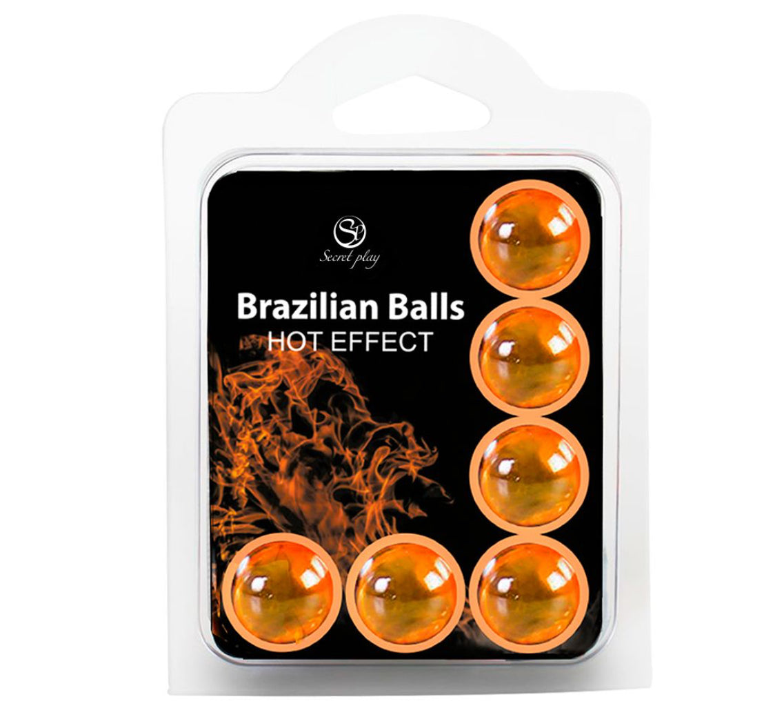BOULES BRÉSILIENNES EFFET CHAUFFANT X6
