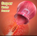 Vibromasseur point G pour femmes, léchage de langue, stimulateur