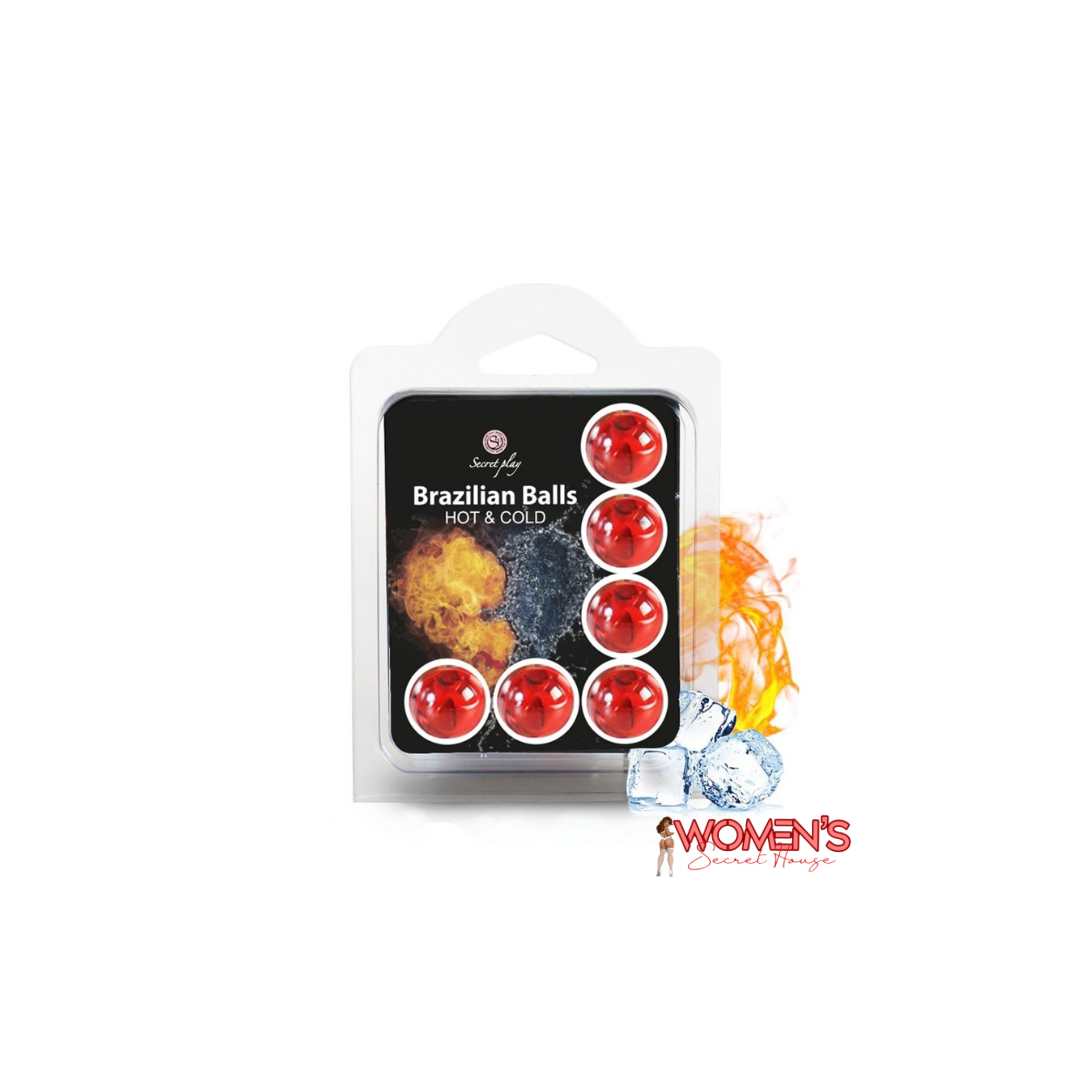 Boules De Geisha / Boules Brésiliennes Taloka - Gel Intime Parfum Fraise & Chocolat - Lot De 5 - Neuf